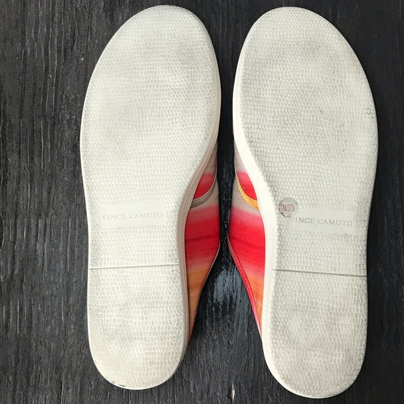 Vince Camuto Celiste Canvas Slip On Mules EUC - Picture 7 of 10